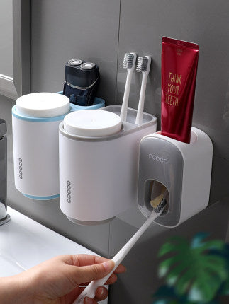 Wall-Mounted Toothpaste Dispenser