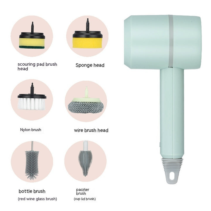 Rechargeable Electric Cleaning Brush - Kitchen & Bath