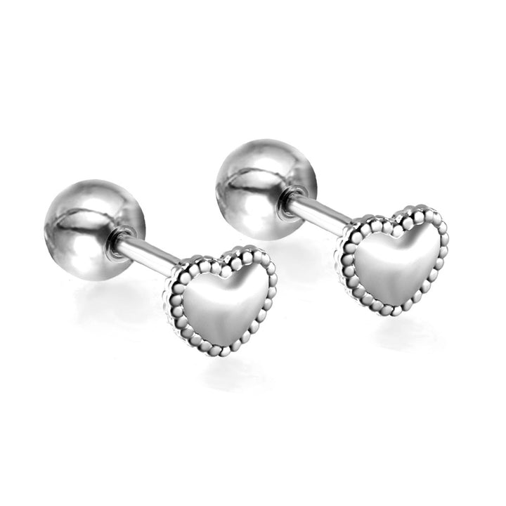 Love Earrings in Stainless Steel