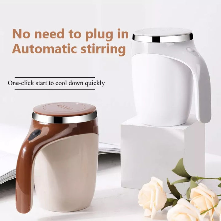 Rechargeable Electric Stirring Cup - Magnetic Rotation