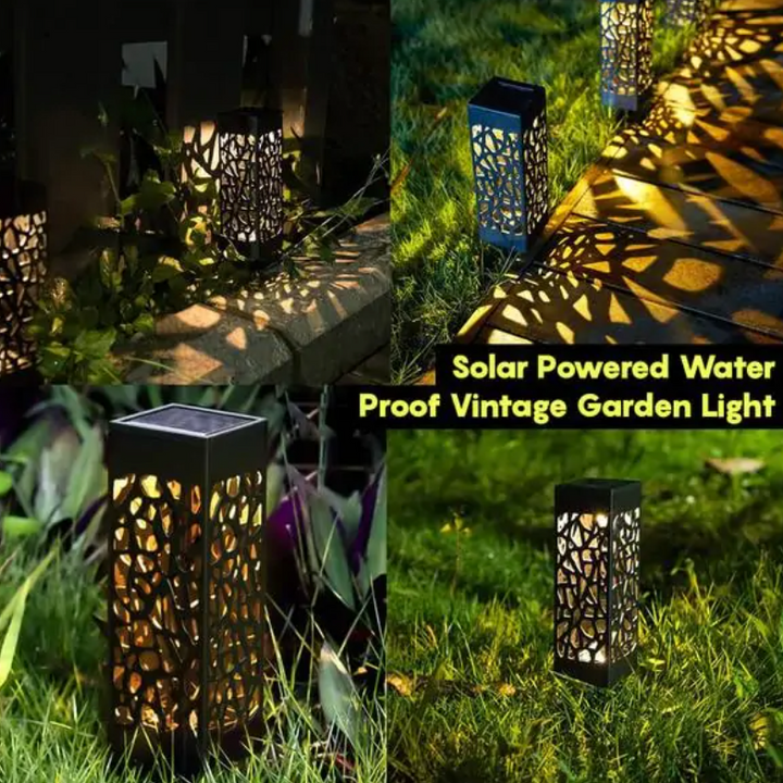 Solar Powered Waterproof - Garden Light